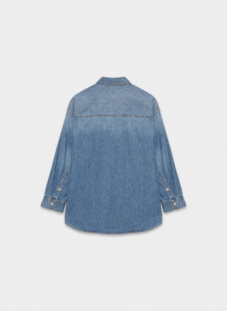 denim forum la comoda camicia in denim anni 80 5 anni kiss n tell bl