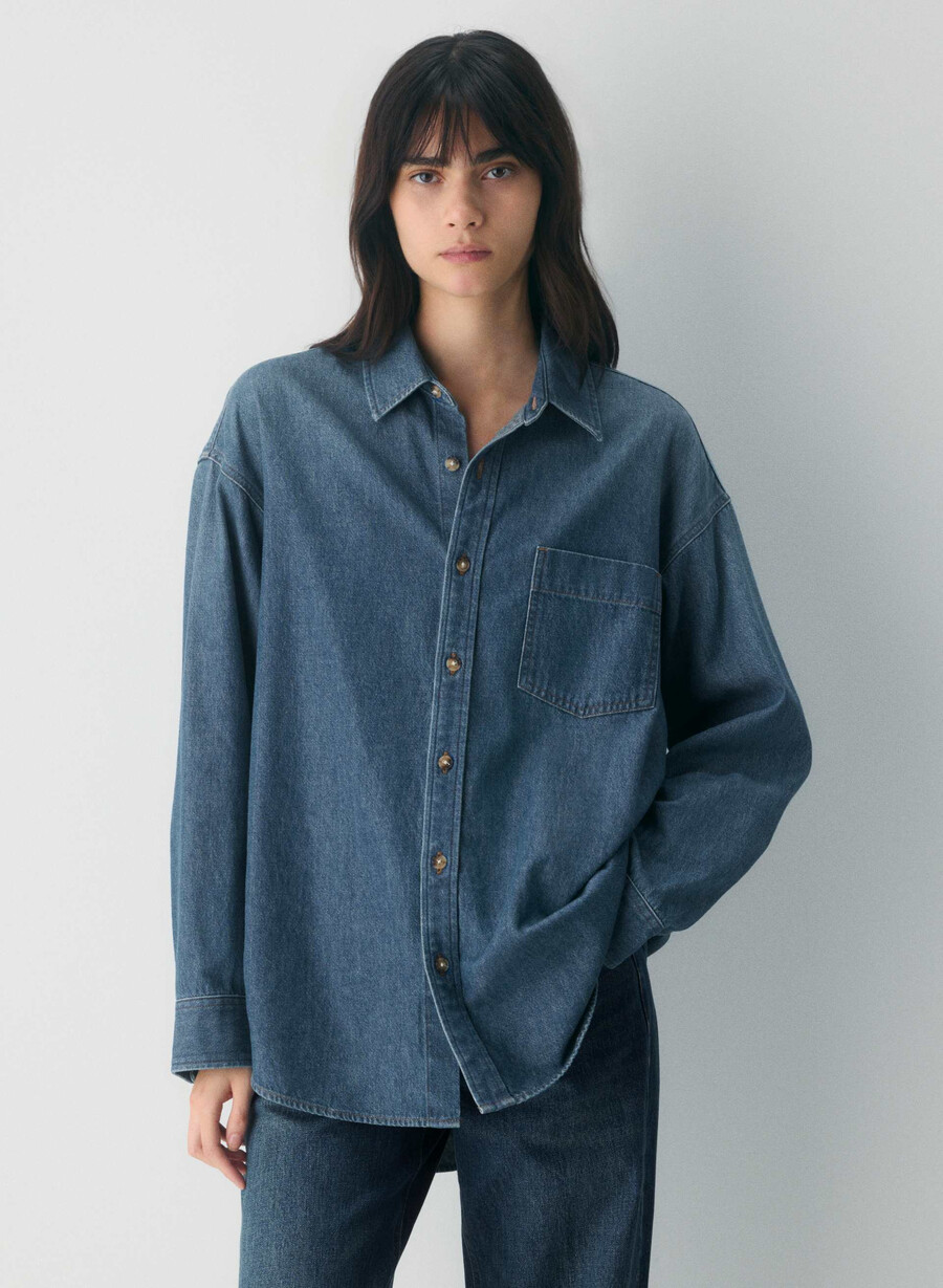 denim forum la comoda camicia in denim degli anni 80 riguarda il blu scuro