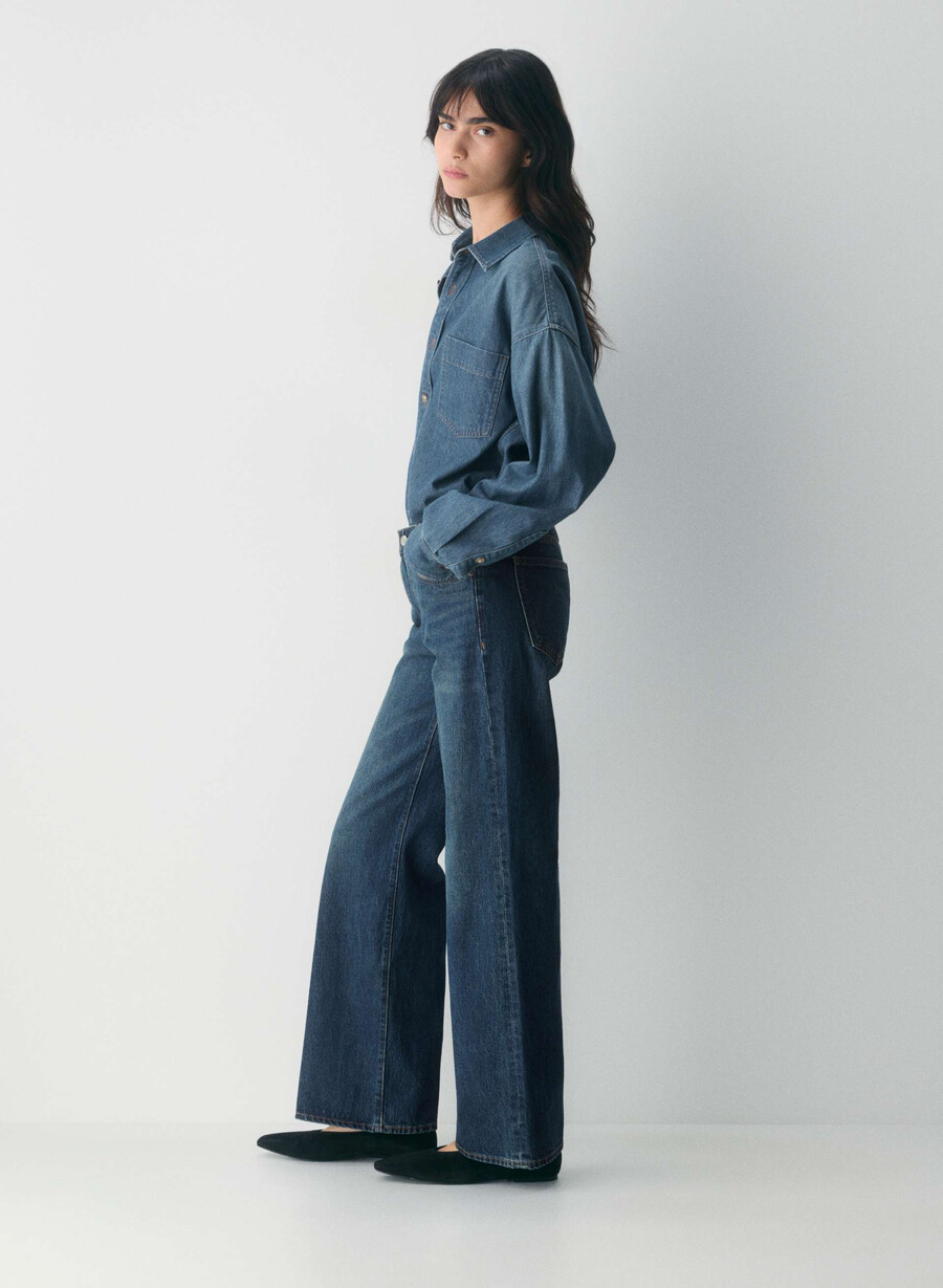denim forum la comoda camicia in denim degli anni 80 riguarda il blu scuro