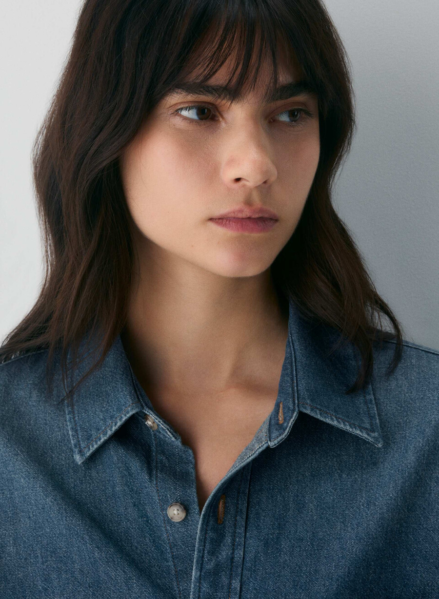 denim forum la comoda camicia in denim degli anni 80 riguarda il blu scuro