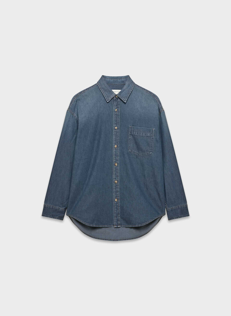 denim forum la comoda camicia in denim degli anni 80 riguarda il blu scuro