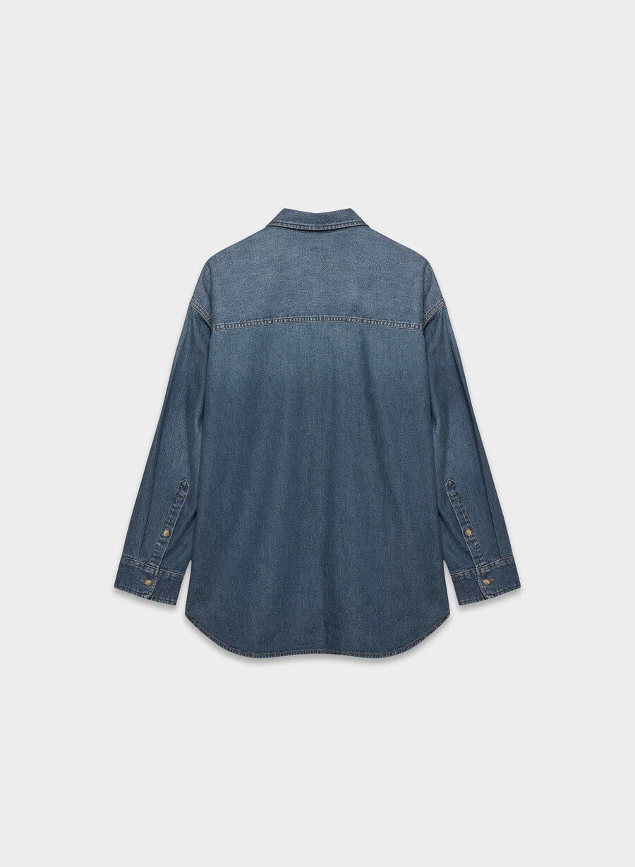 denim forum la comoda camicia in denim degli anni 80 riguarda il blu scuro