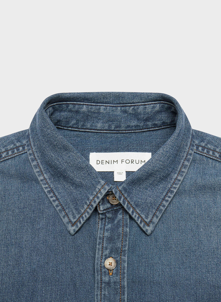 denim forum la comoda camicia in denim degli anni 80 riguarda il blu scuro