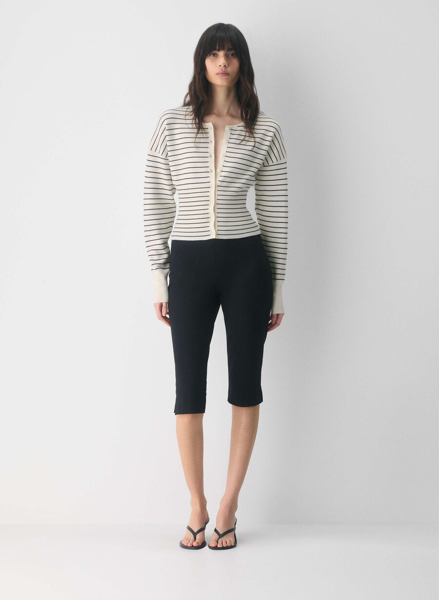 cardigan golightly - filato wonder lt birch admiral