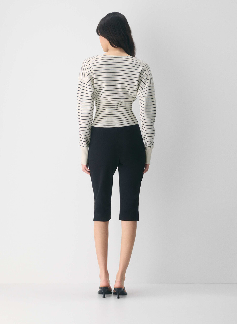cardigan golightly - filato wonder lt birch admiral