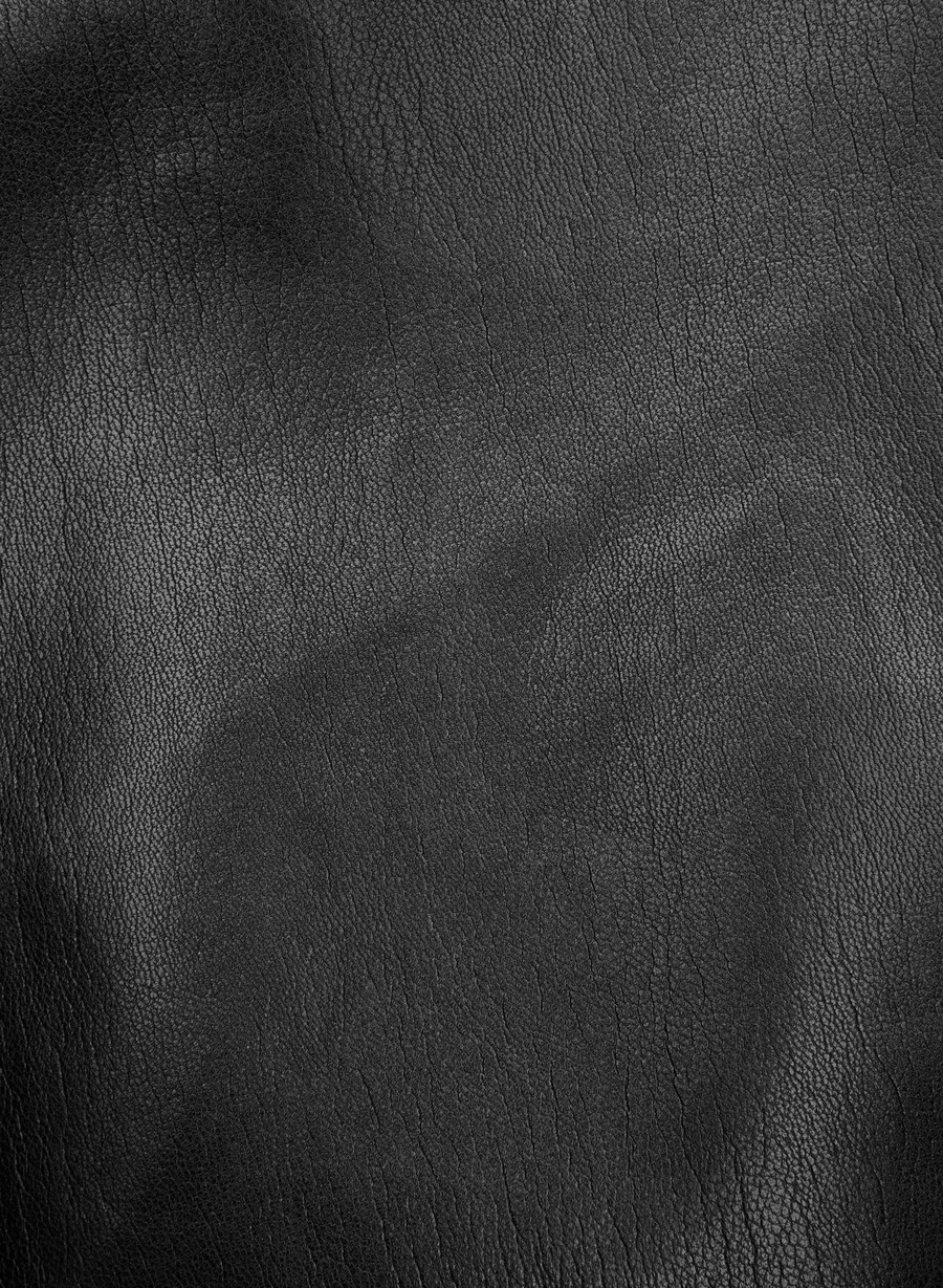 giacca falcon - pelle unreal nero