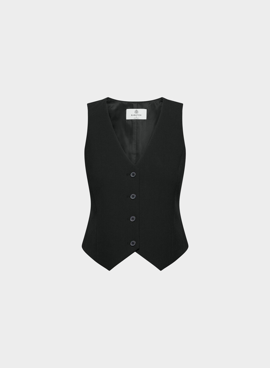 deniro vest - ressential rich mocha brown