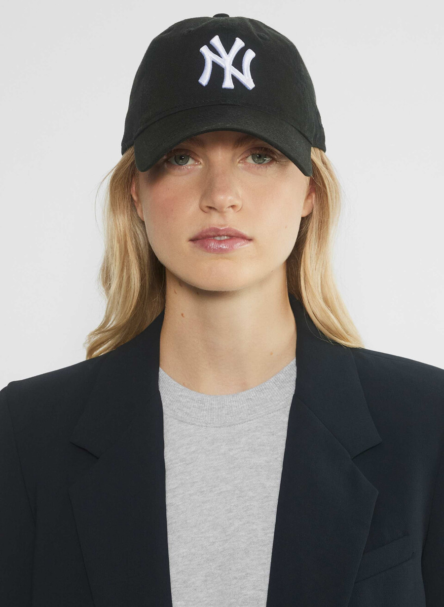 new era new york yankees 9twenty hat washed blkwh