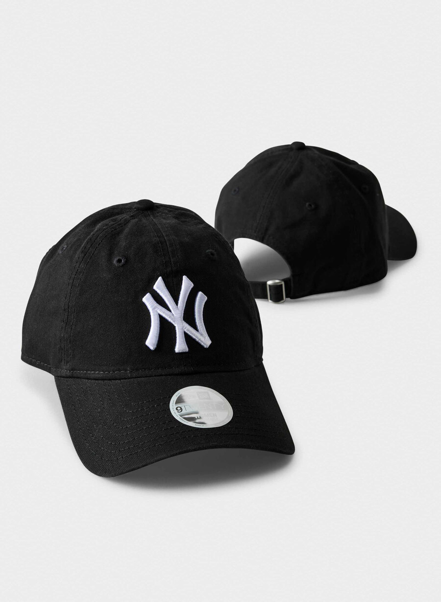 new era new york yankees 9twenty hat washed blkwh