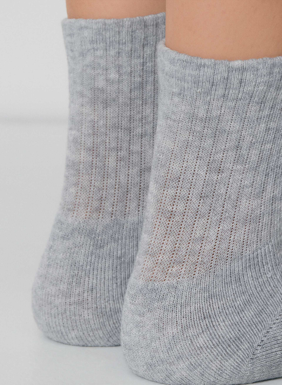 calzini alla caviglia best-ever confezione da 5 colore heather chrome