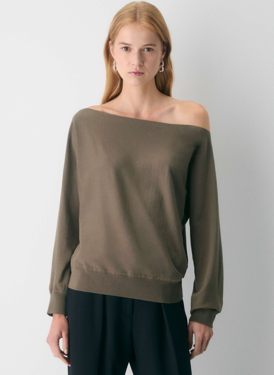 maglione inspiration rosso ciliegia
