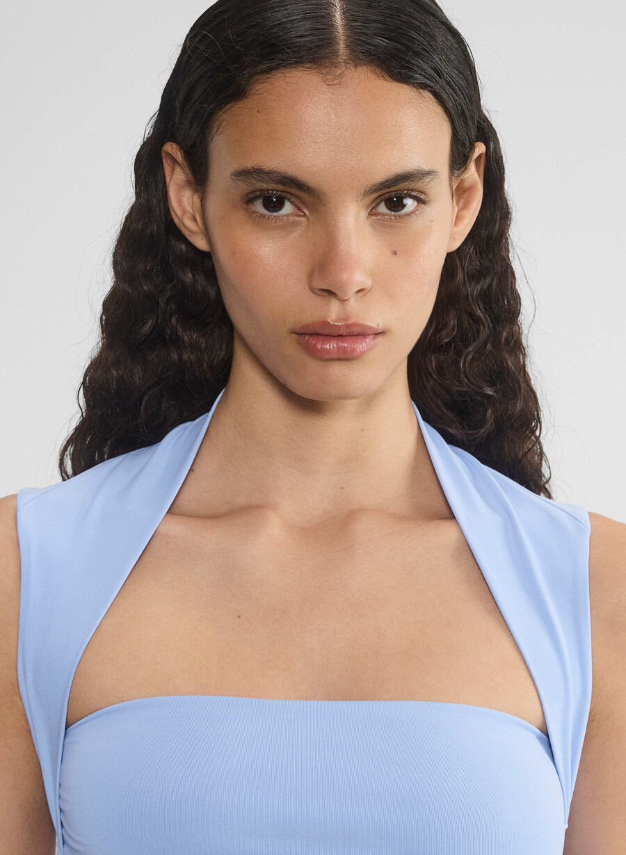 top originale contour flourish dayflower blue