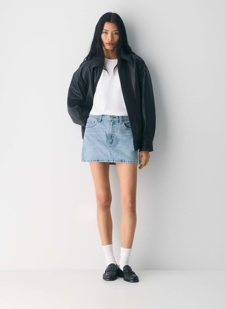 denim forum gonna in denim ricci anni 90 7 yrs bleu taboo