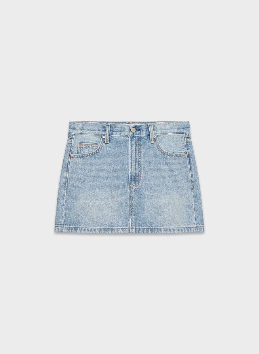 denim forum gonna in denim ricci anni 90 7 yrs bleu taboo