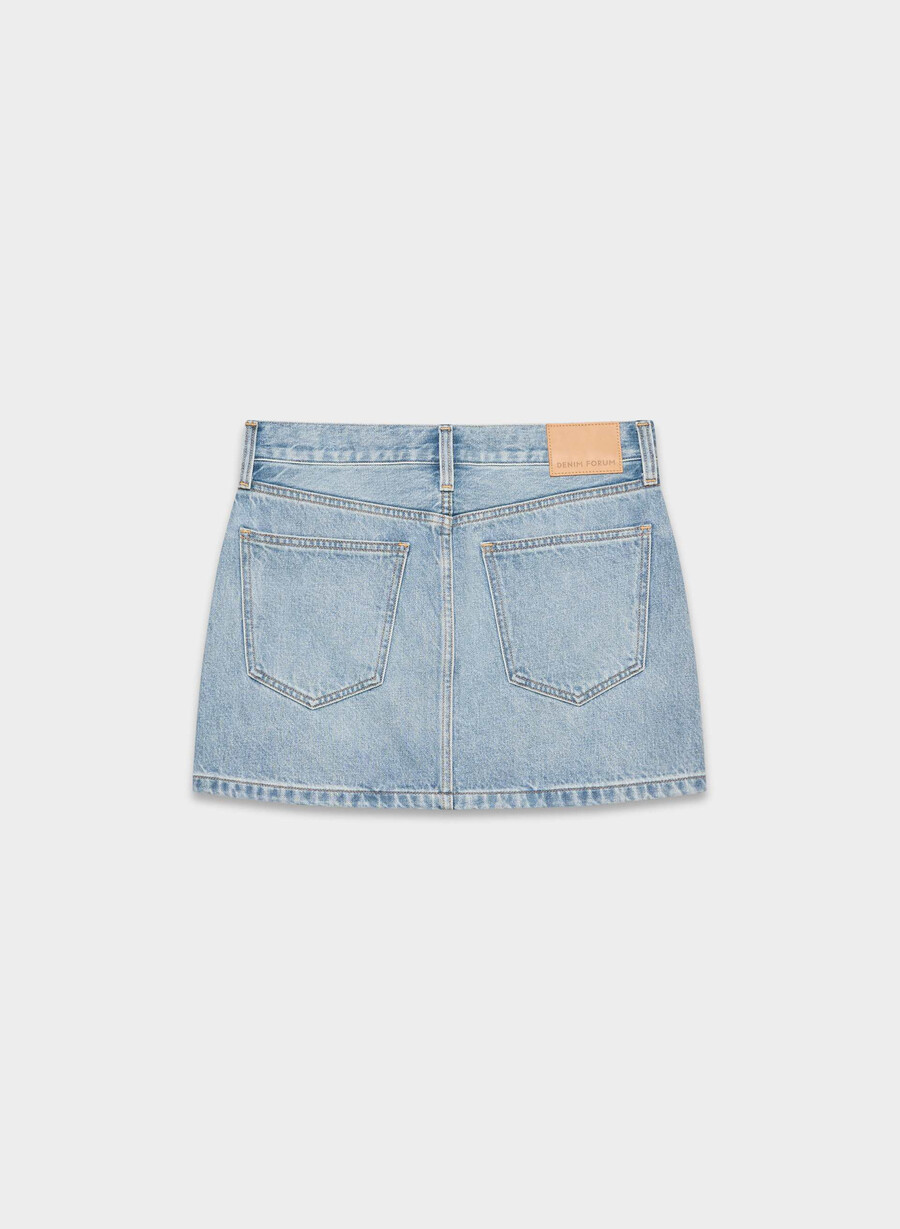 denim forum gonna in denim ricci anni 90 7 yrs bleu taboo