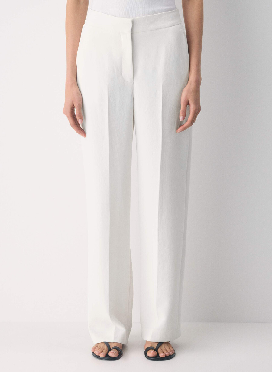 the limitless pant - crepette light birch