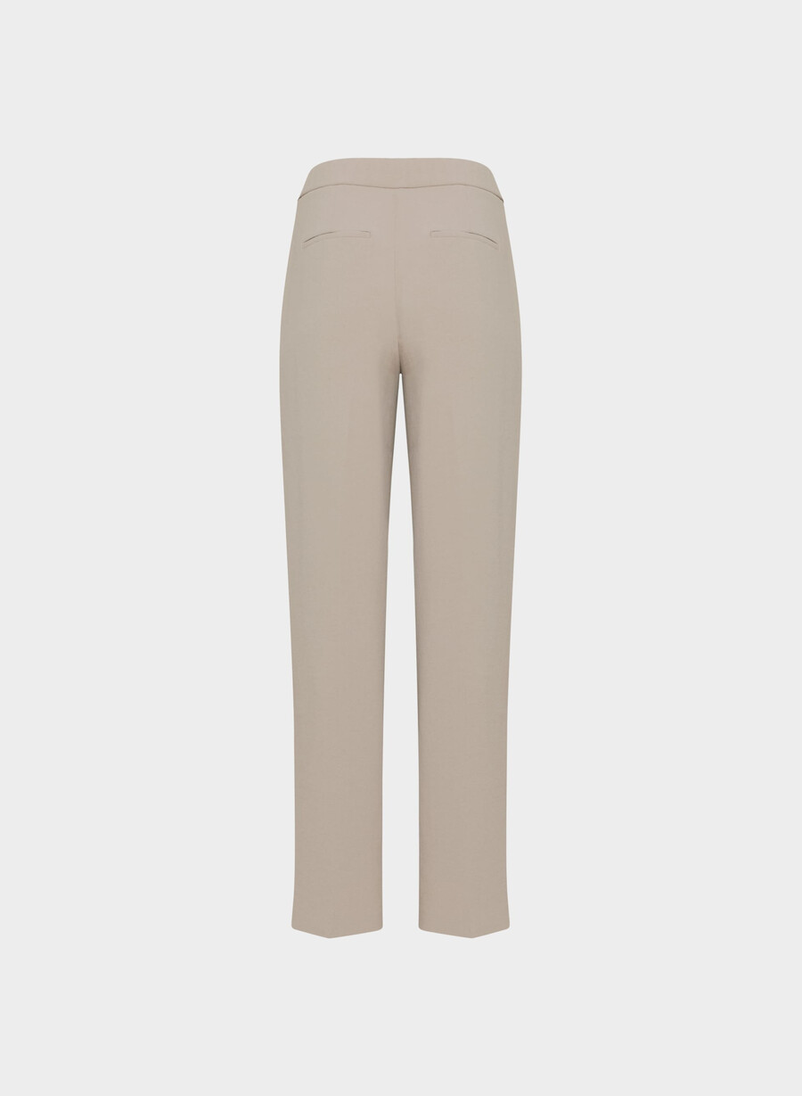 the limitless pant - crepette nomad taupe