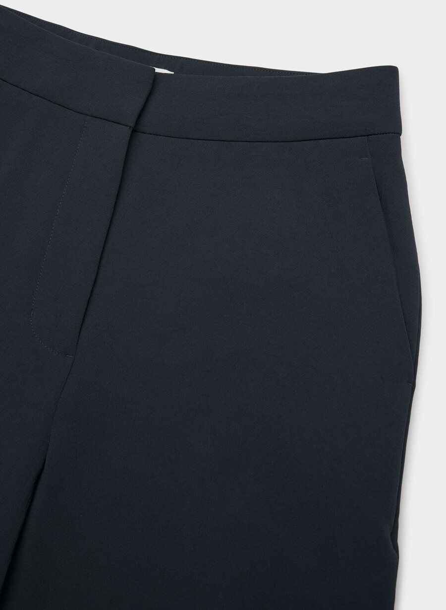 the limitless pant - crepette dark navy