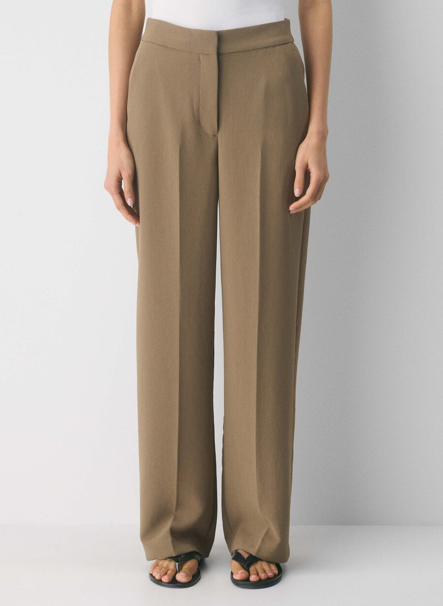 the limitless pant - crepette folio brown