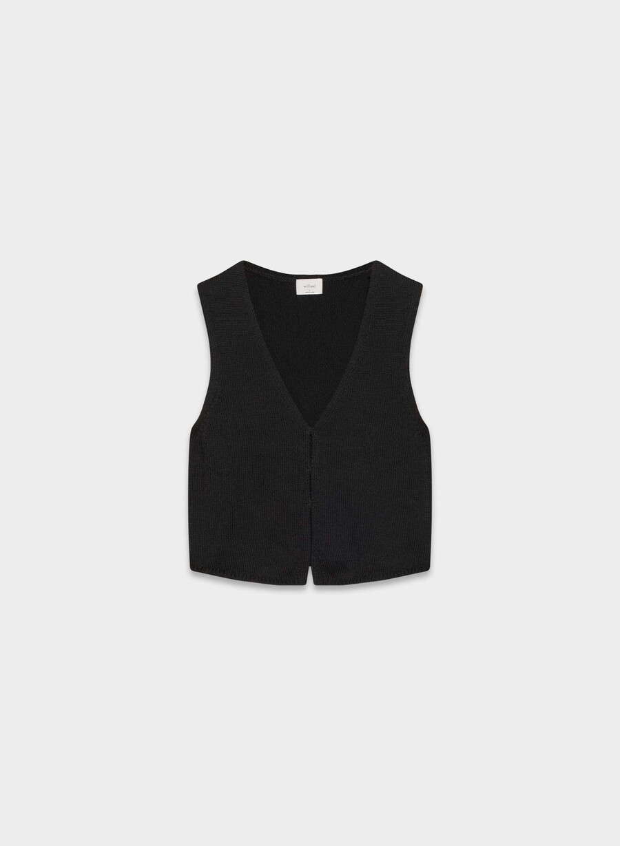 gilet basco nero