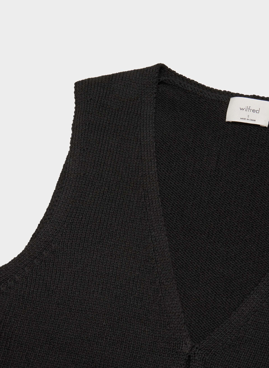 gilet basco nero