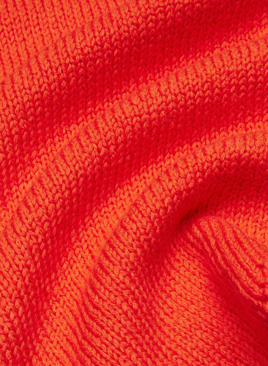 gilet basco rosso papavero