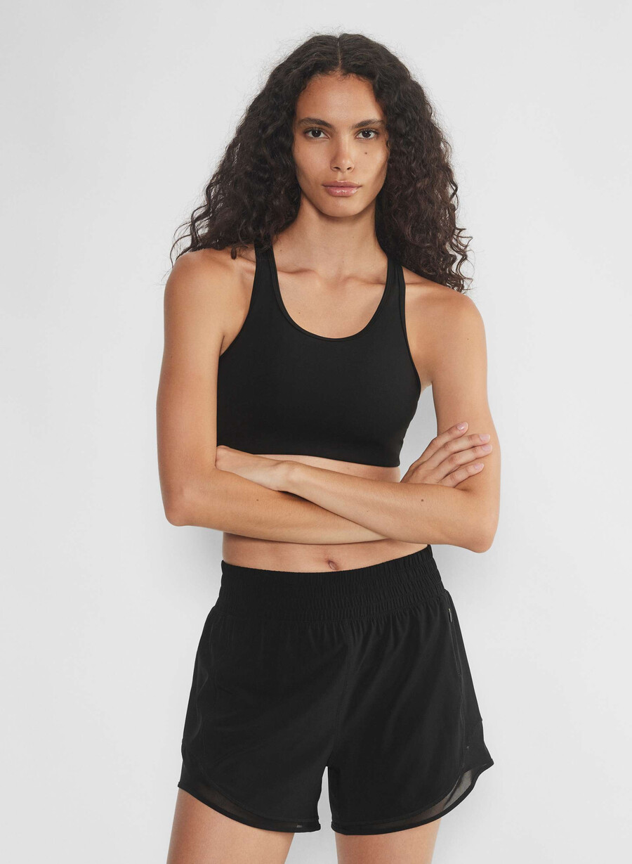 movetech legacy hi-rise 4 short nero