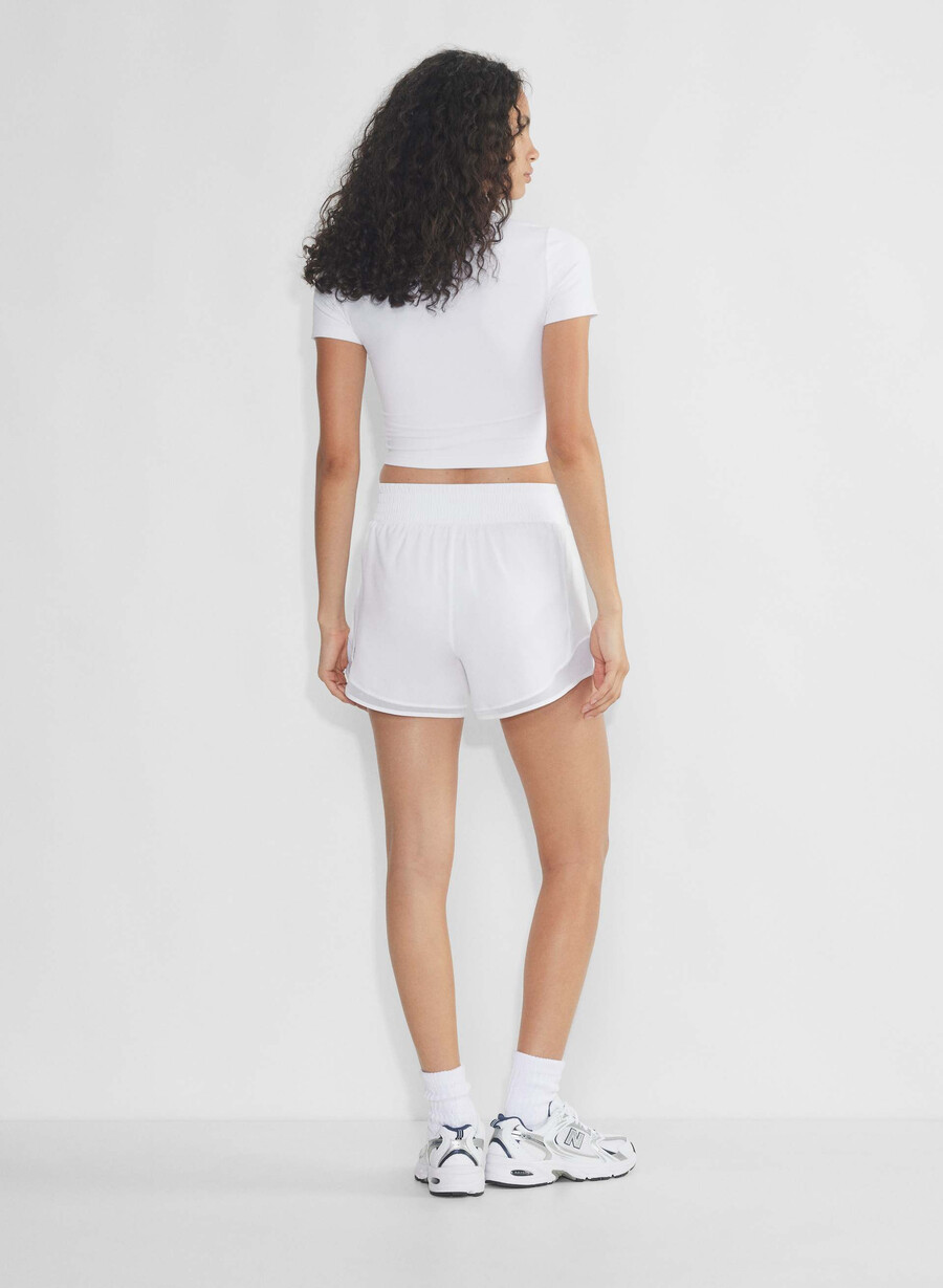 movetech legacy hi-rise 4 short bianco