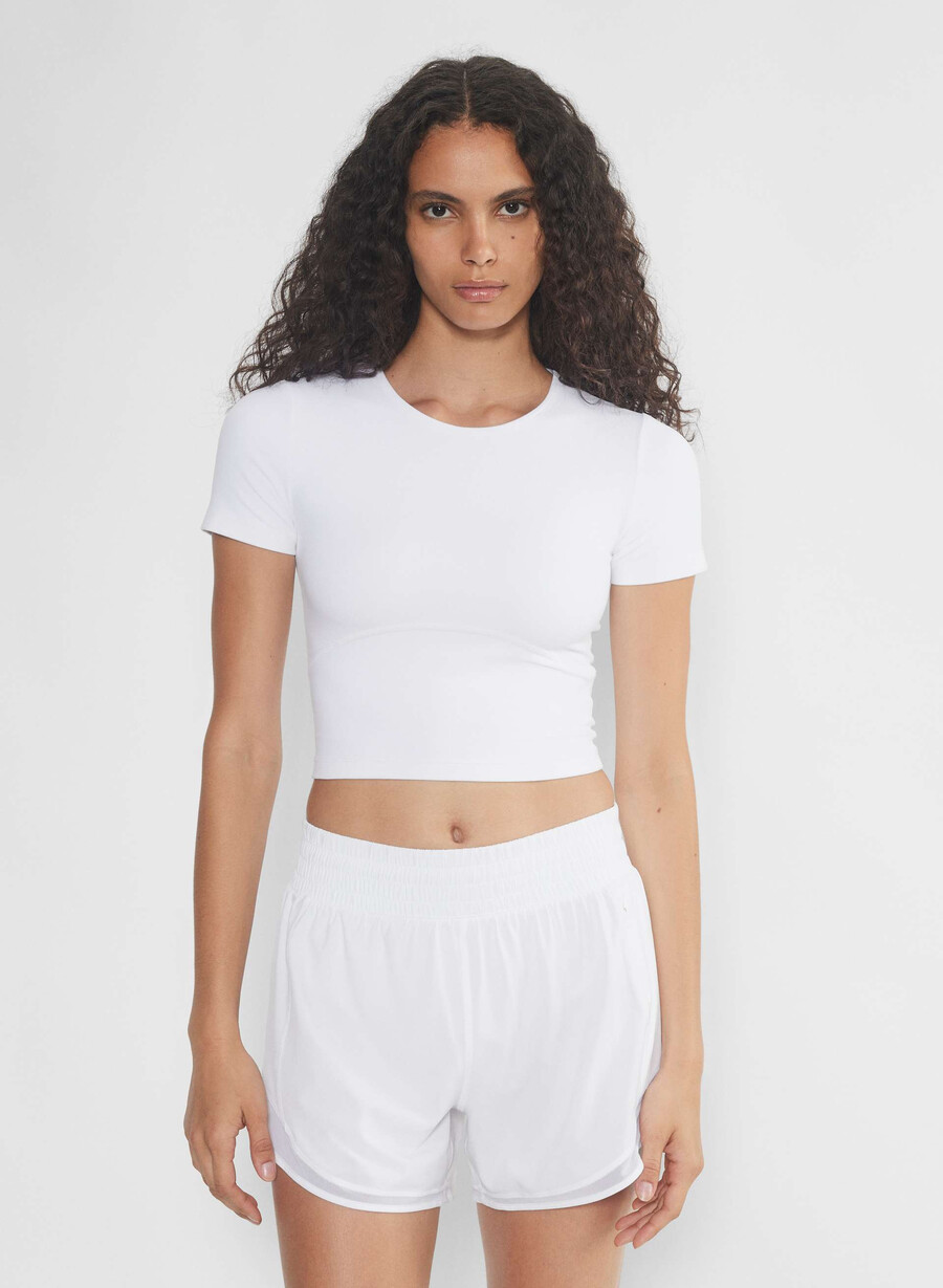 movetech legacy hi-rise 4 short bianco