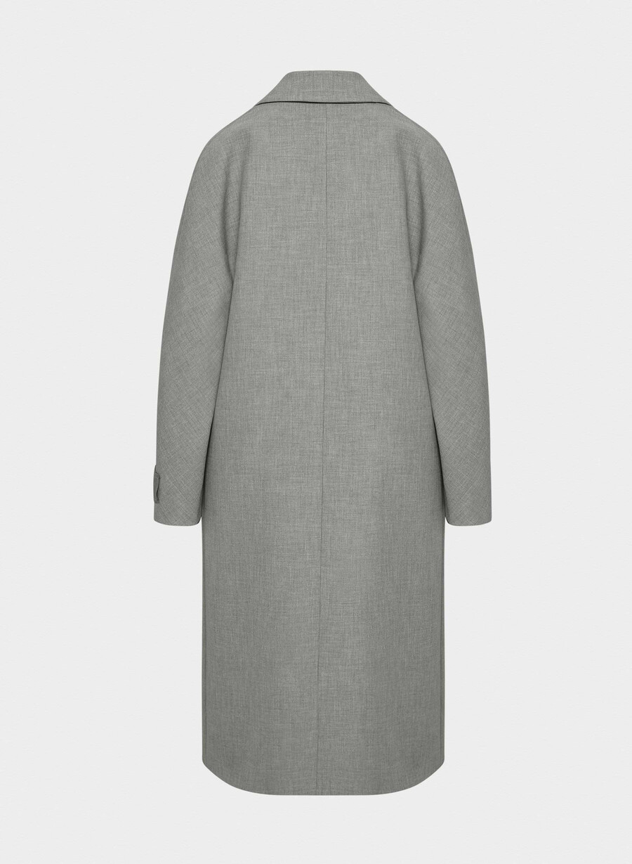 cappotto the slouch - ressential heather dark grey