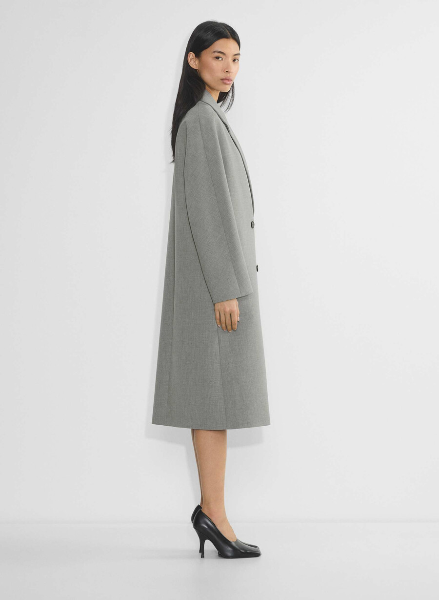 cappotto the slouch - ressential heather dark grey