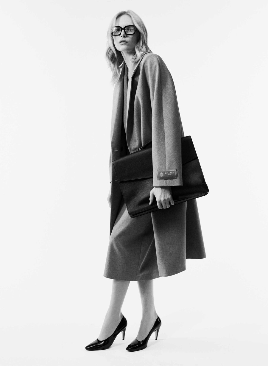 cappotto the slouch - ressential heather dark grey
