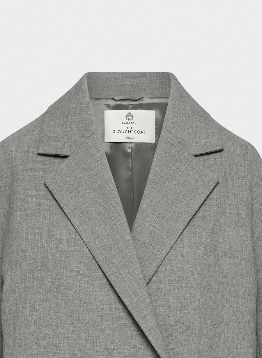 cappotto the slouch - ressential heather dark grey