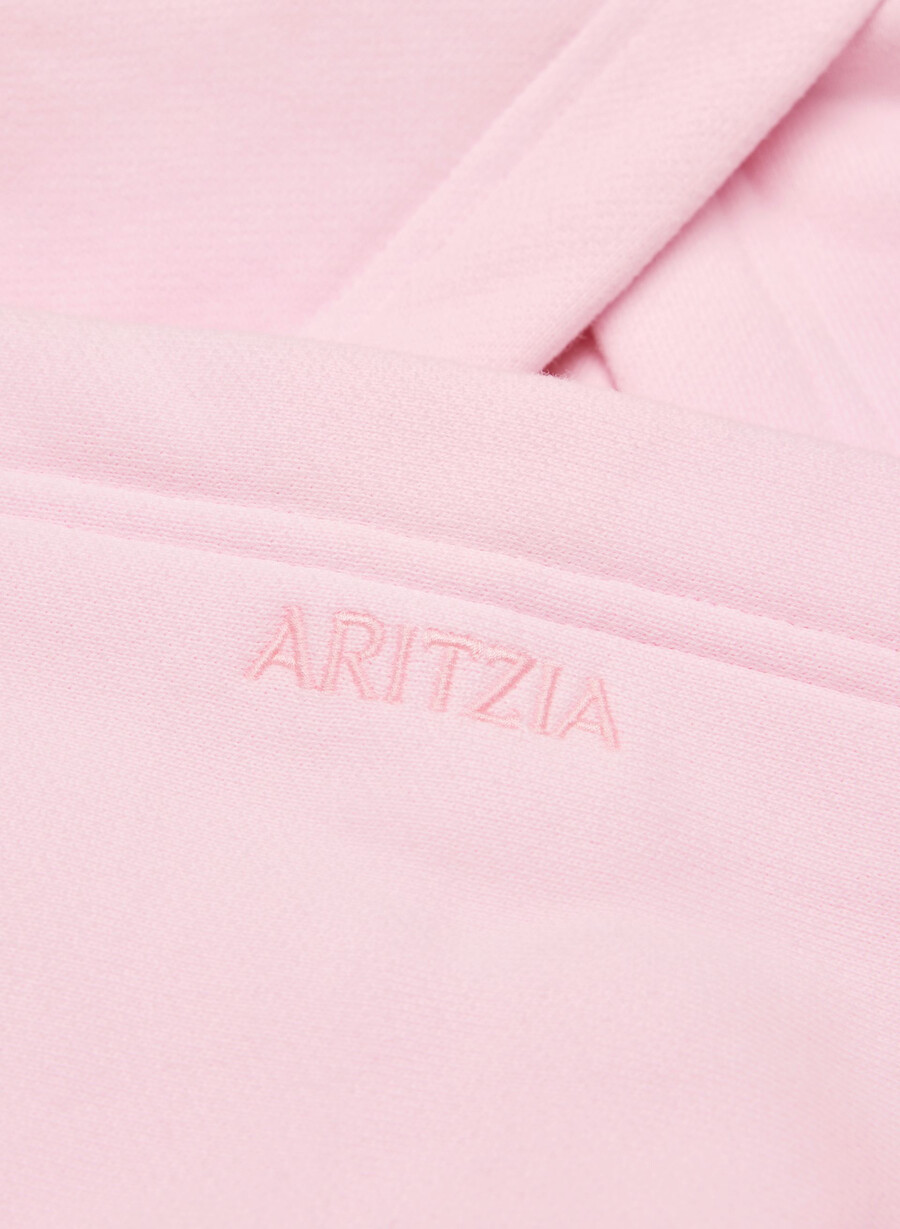 felpa con cappuccio perfetta in pile accogliente villa pink