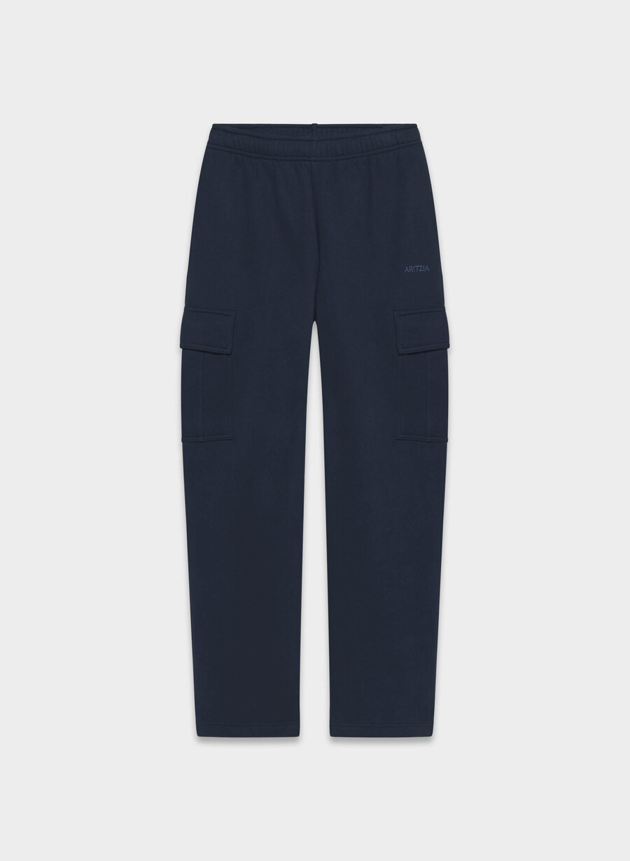pantaloni da tuta cozy sweatfleece mega cargo admiral