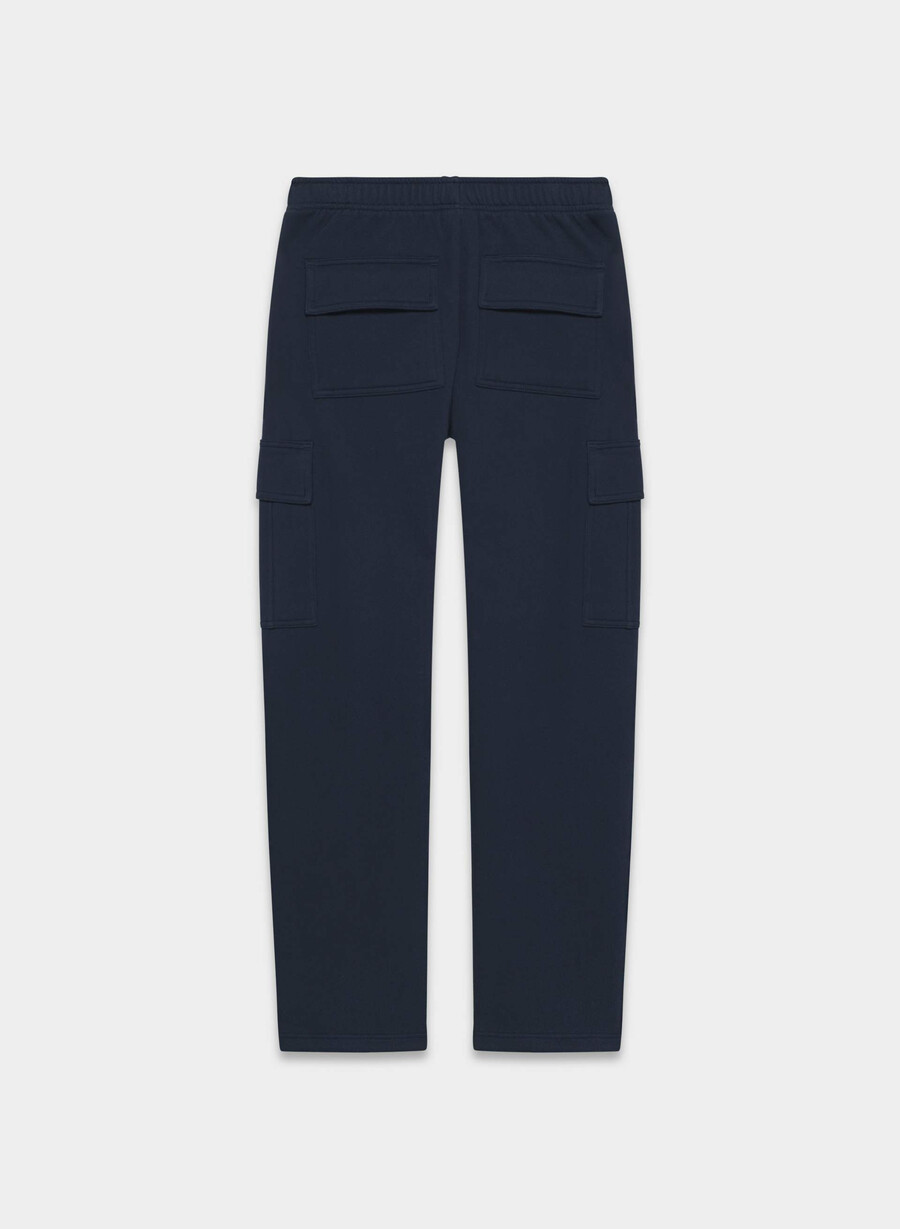 pantaloni da tuta cozy sweatfleece mega cargo admiral