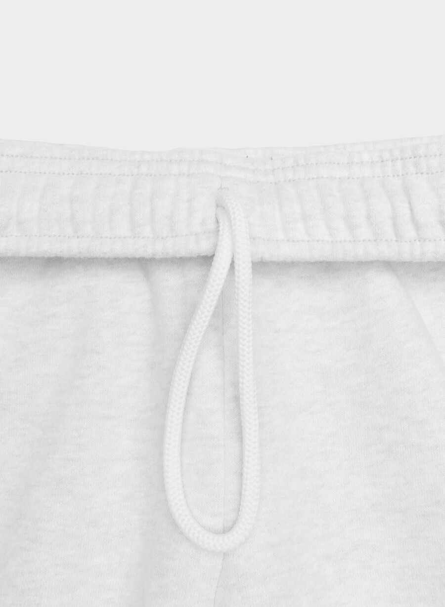 pantaloni da tuta cozy sweatfleece mega cargo heather cloud white