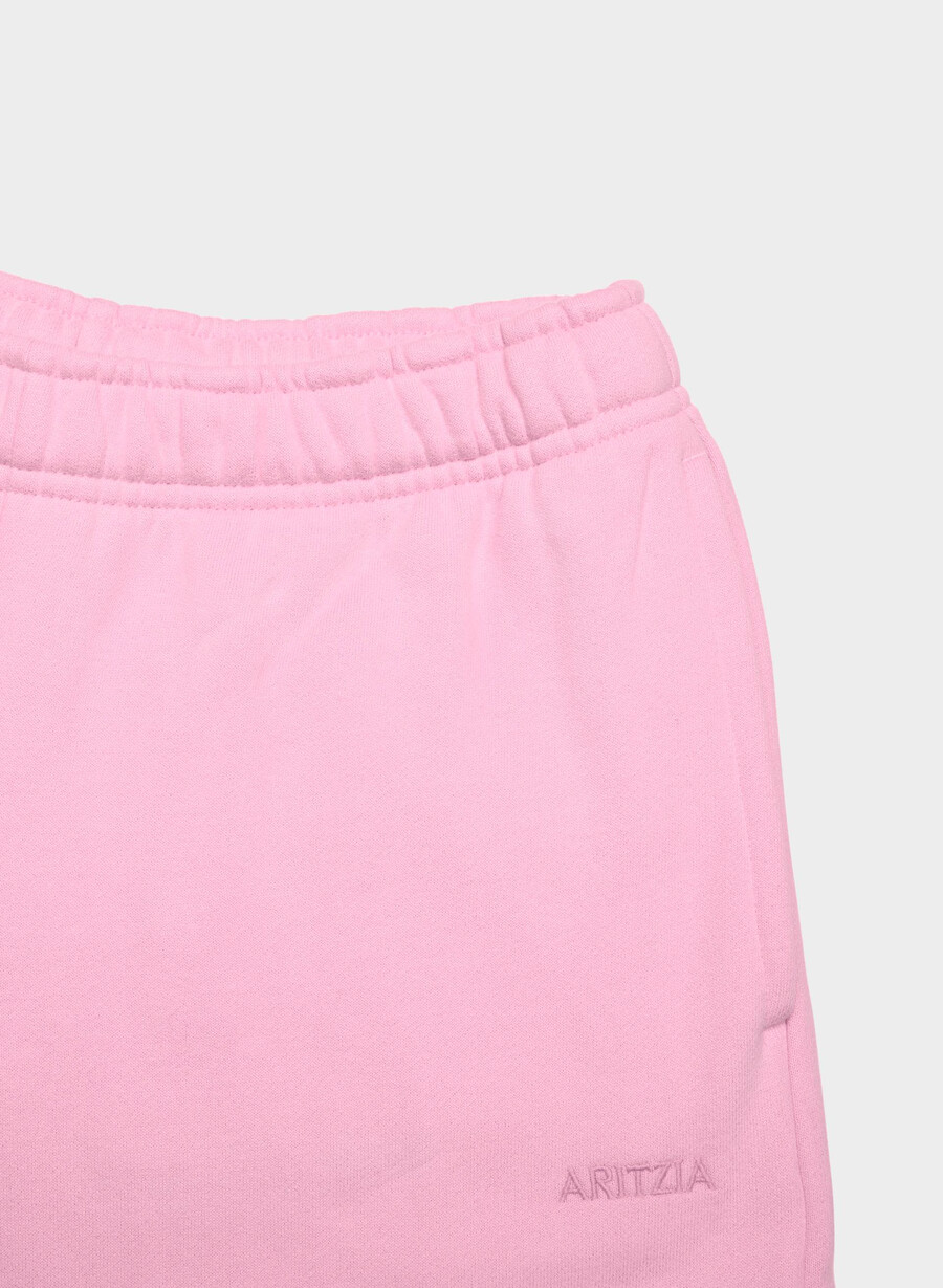 pantaloni della tuta cozy sweatfleece mega cargo rosa morganite