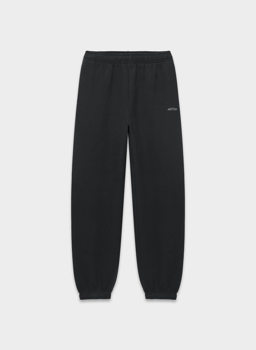 felpa comoda mega jogger nero