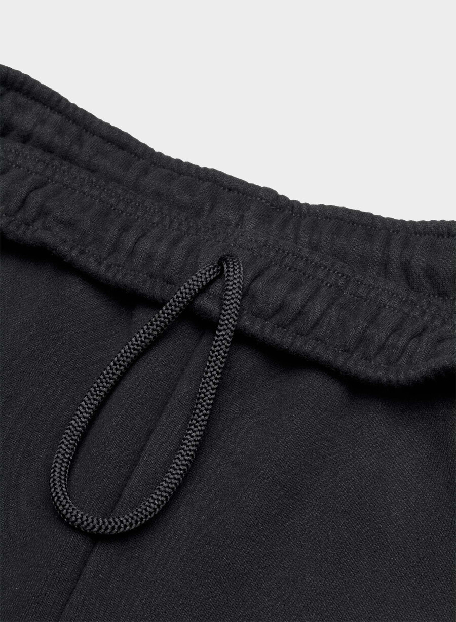 felpa comoda mega jogger nero