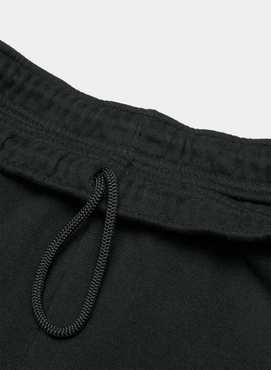 pantaloni della tuta cozy sweatfleece mega straight nero