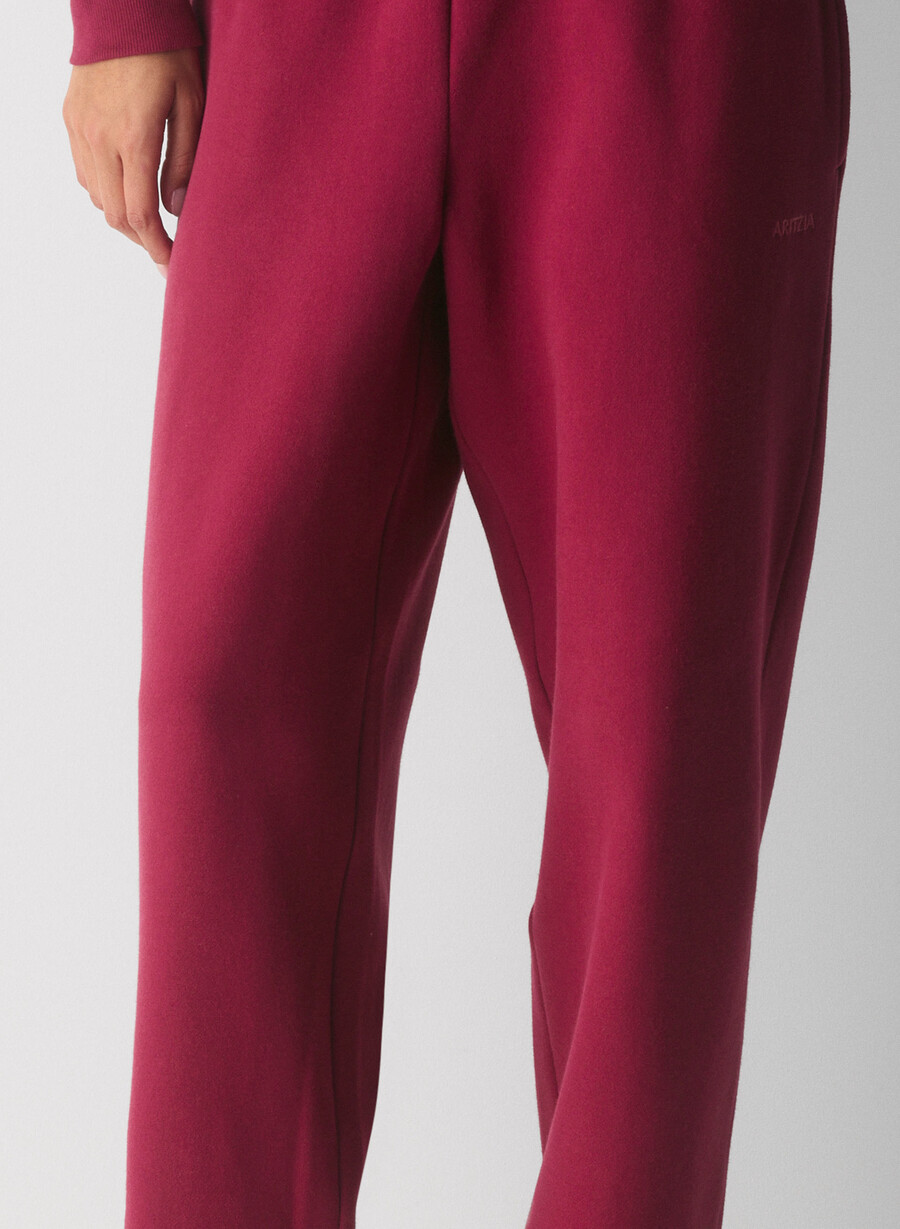 pantaloni della tuta cozy sweatfleece mega straight juicy rose