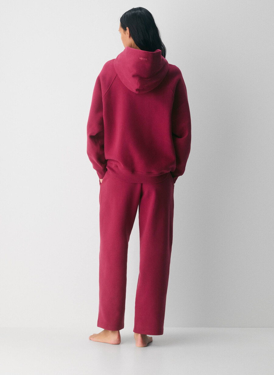 pantaloni della tuta cozy sweatfleece mega straight juicy rose