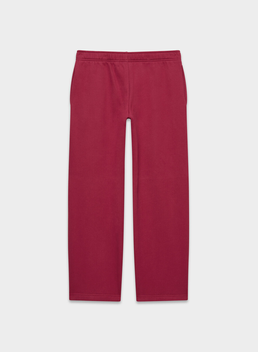 pantaloni della tuta cozy sweatfleece mega straight juicy rose