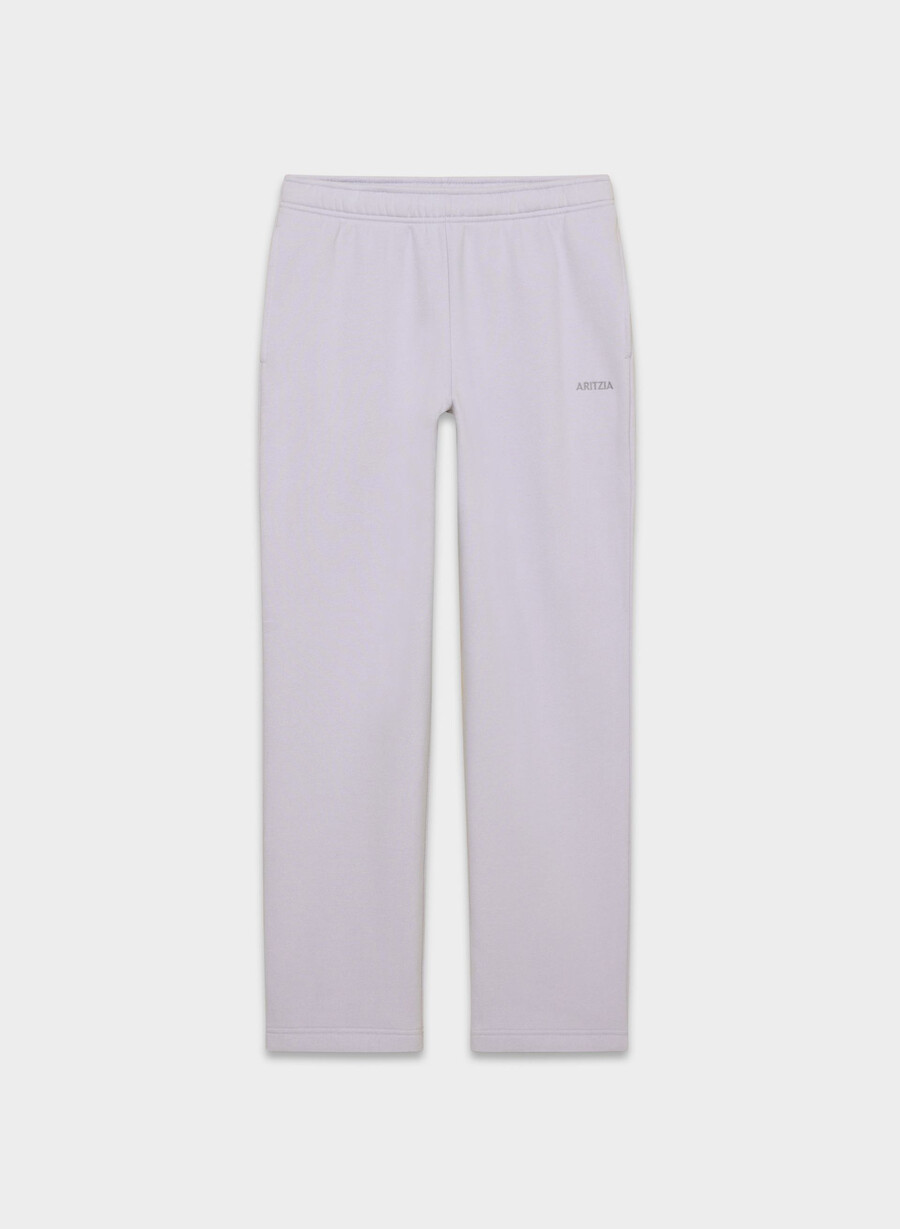 pantaloni della tuta cozy sweatfleece mega straight wildflower lilac