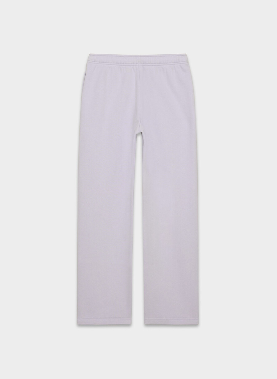 pantaloni della tuta cozy sweatfleece mega straight wildflower lilac