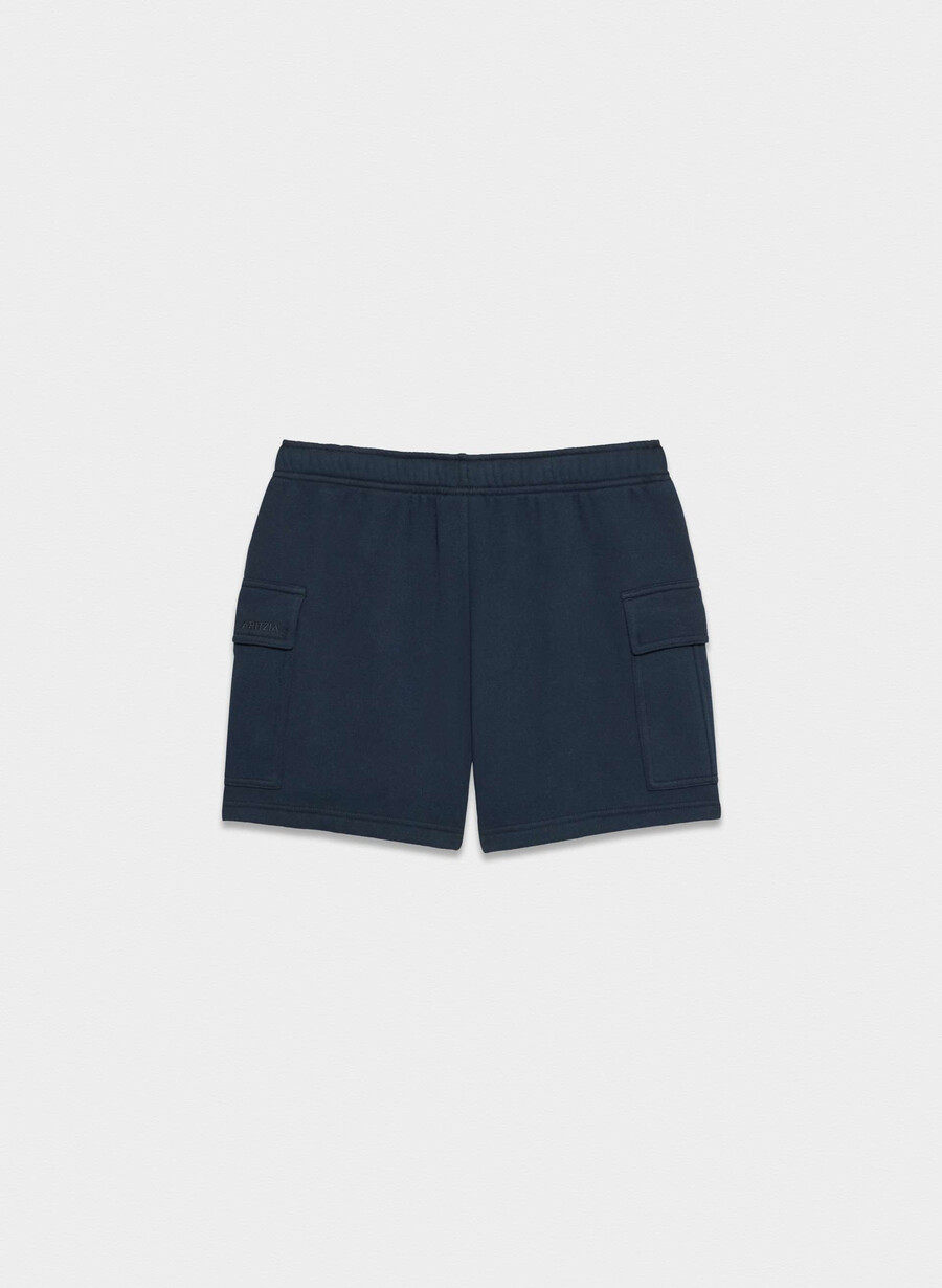 pantaloncini a metà coscia cozy sweatfleece mega cargo admiral