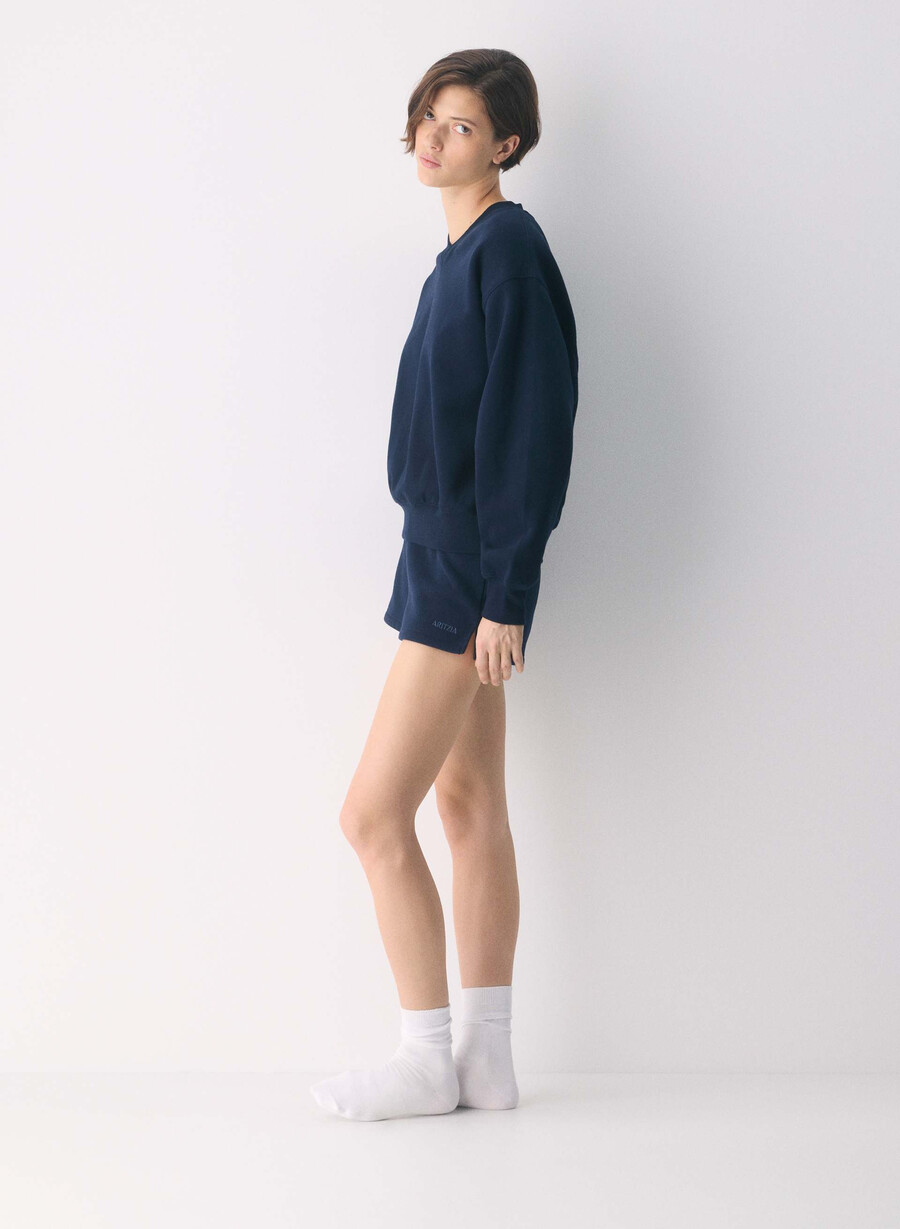 pantaloncini corti in felpa perfect micro admiral