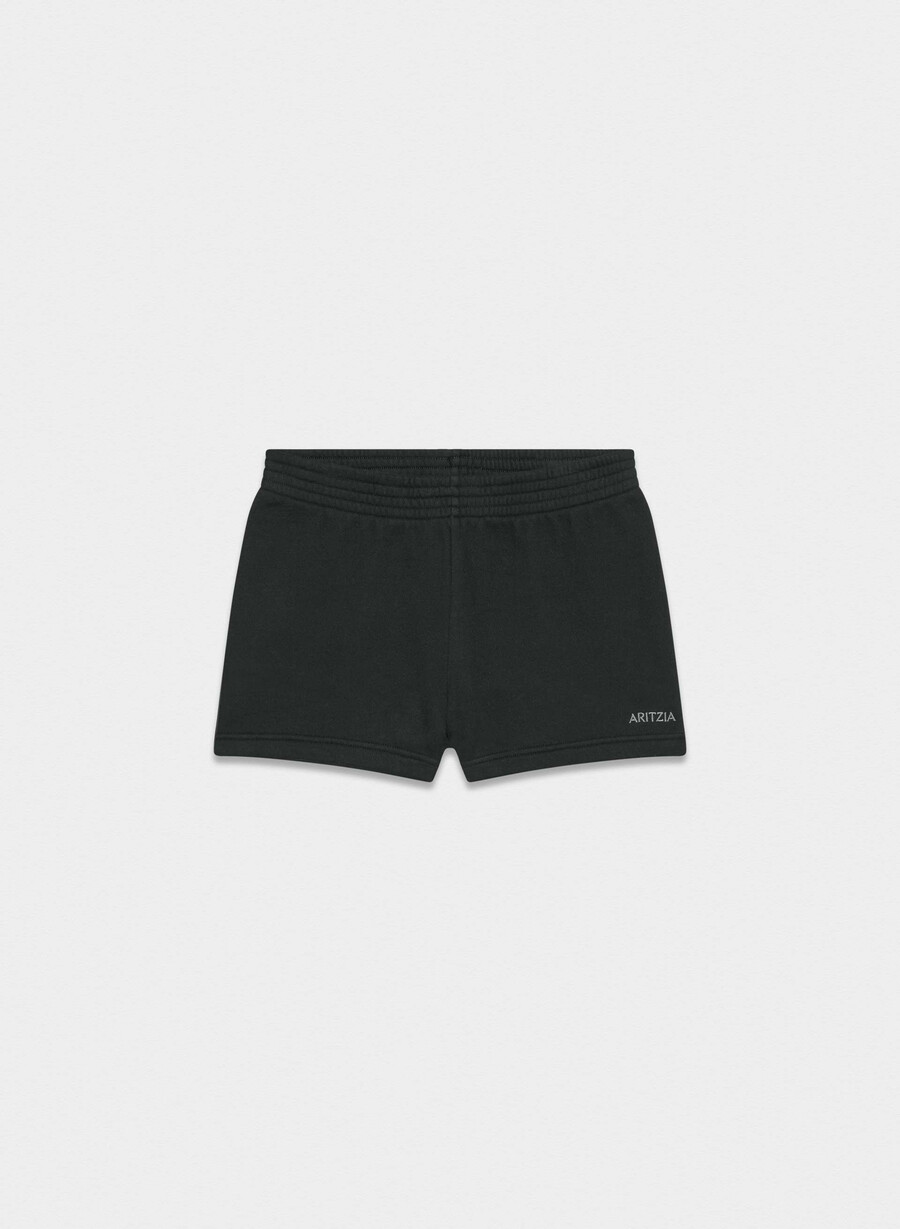 pantaloncini corti in felpa perfect micro neri