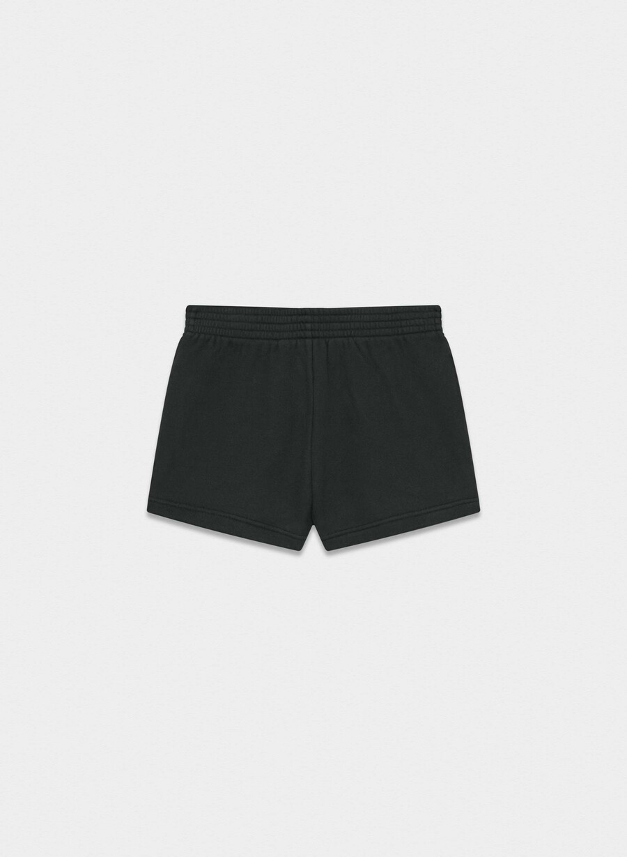 pantaloncini corti in felpa perfect micro neri